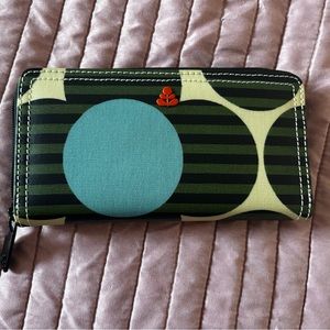 RARE HTF Orla Kiely 'Calypso' floral wallet